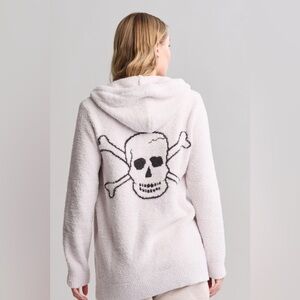 Barefoot Dreams Adult Skull Hoodie Size 1